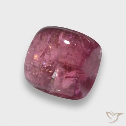 2.13ct 天然 中红 碧玺, 软垫, 透明