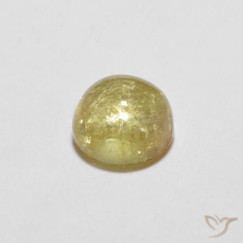 0.75克拉天然碧玺，圆形的，透明