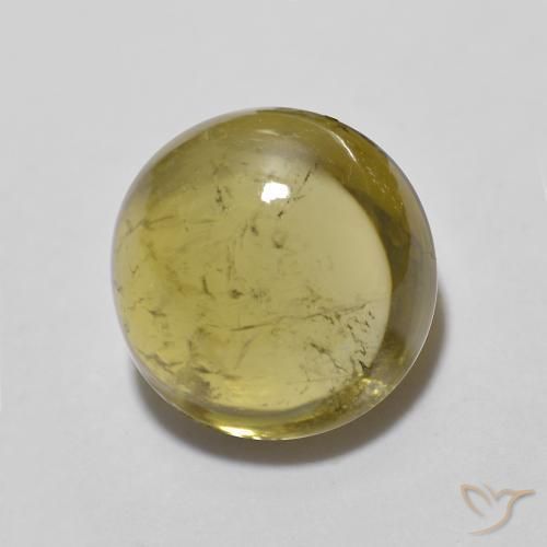 1.83克拉天然碧玺，圆形的，透明