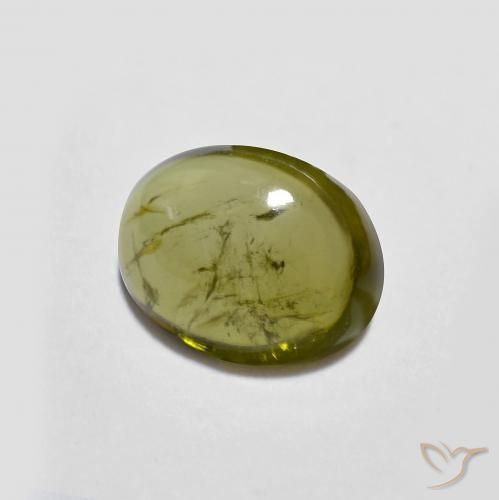 1.26克拉天然碧玺，椭圆形，透明