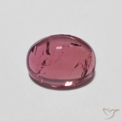 1.25ct 天然 浆果紫 碧玺, 椭圆形, 透明