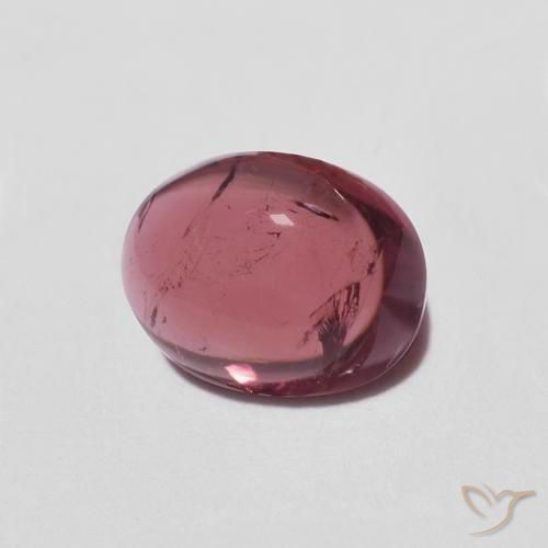 1.25克拉天然碧玺，椭圆形，透明