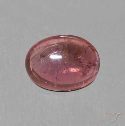 1.23ct 天然 中红 碧玺, 椭圆形, 透明