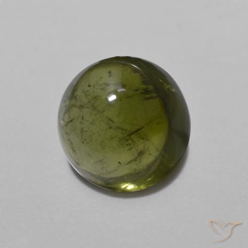 1.53克拉天然碧玺，圆形的，透明