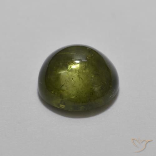 1.53克拉天然碧玺，圆形的，透明