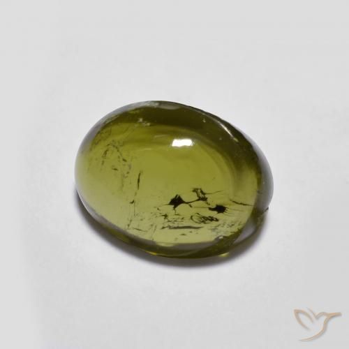 1.82克拉天然碧玺，椭圆形，透明