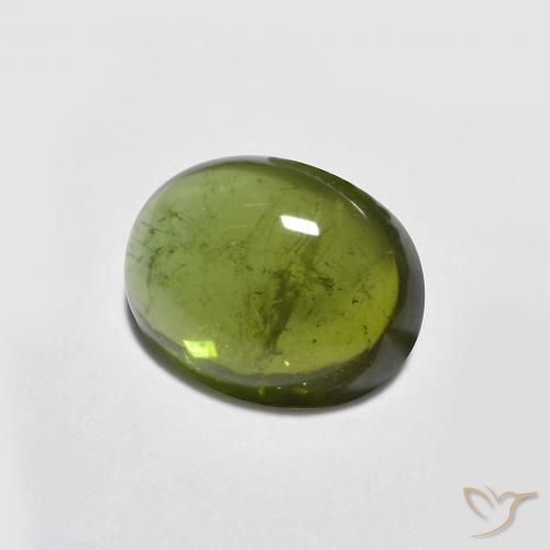 1.39克拉天然碧玺，椭圆形，透明