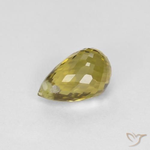 0.81ct 天然 中褐色 碧玺, 泪滴形, VS