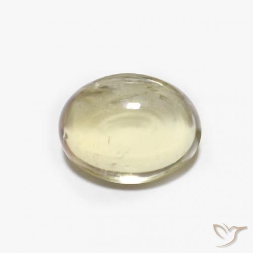 1.79ct 天然 淡黄色 碧玺, 椭圆形, 透明