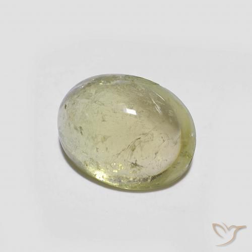 1.86克拉天然碧玺，椭圆形，透明