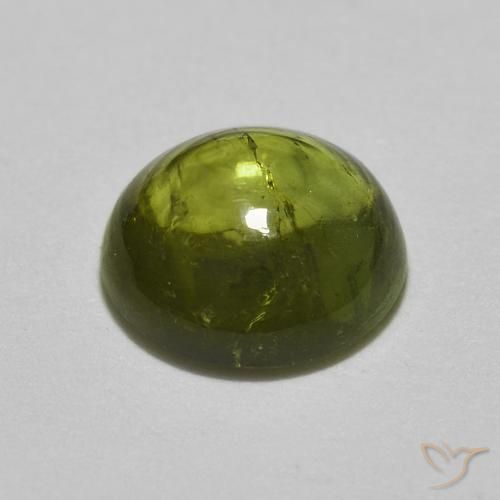 0.82克拉天然碧玺，圆形的，透明