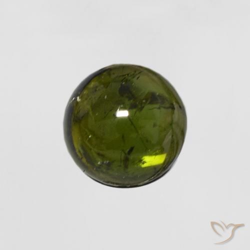 0.69克拉天然碧玺，圆形的，透明