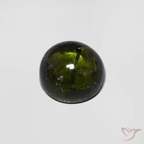0.69克拉天然碧玺，圆形的，透明