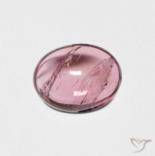 1.36ct 天然 粉紫色 碧玺, 椭圆形, 透明