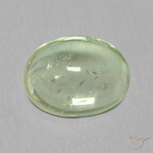 1.62ct 天然 浅绿色 碧玺, 椭圆形, 透明