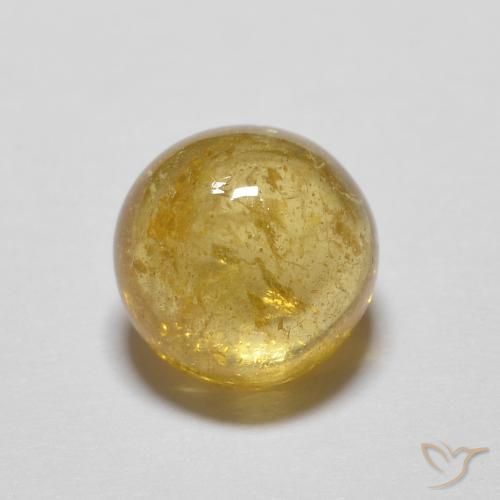 1.72ct 天然 蜜黄色 碧玺, 圆形的, 透明