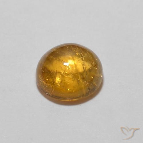 0.89克拉天然碧玺，圆形的，透明