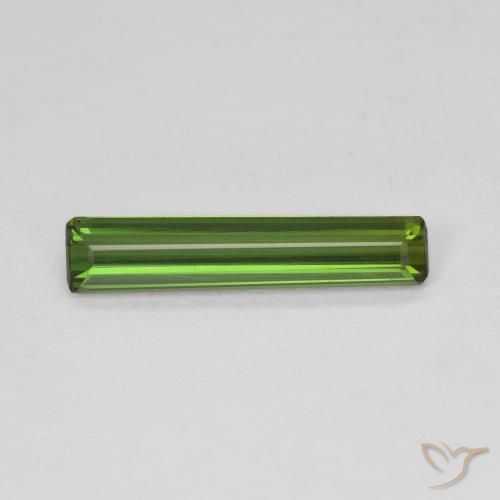 1.24ct 天然 深绿色 碧玺, 祖母绿式切割, VVS-VS