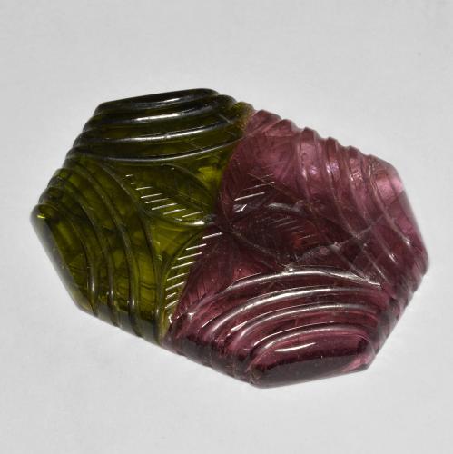 46.32ct 天然 彩色 碧玺, 祖母绿式切割, 半透明