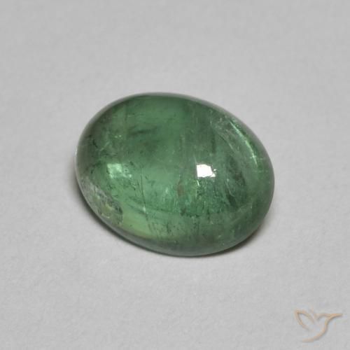 1.28克拉天然碧玺，椭圆形，透明