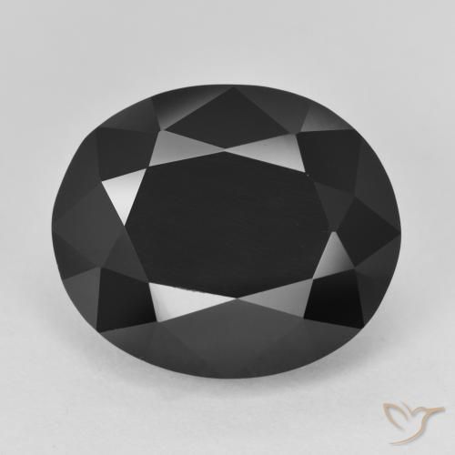 15.33ct 天然 肖尔 碧玺, 椭圆形, 不透明