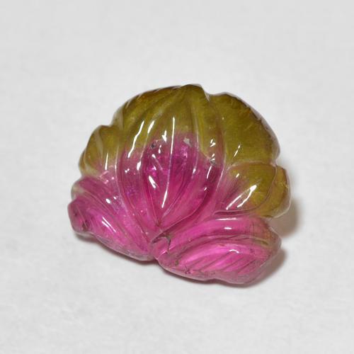 3.93克拉天然碧玺，花式切割，透明