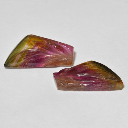 11.78克拉天然碧玺，花式切割，透明