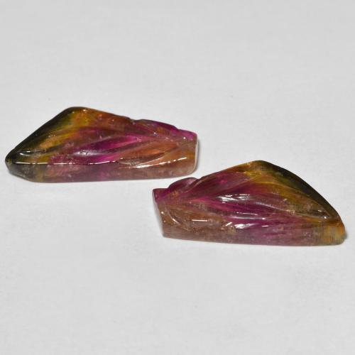 11.78克拉天然碧玺，花式切割，透明