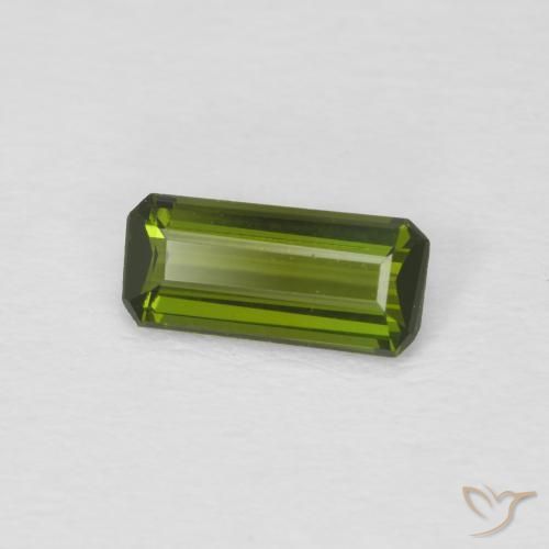 0.64克拉天然碧玺，八边形，VVS