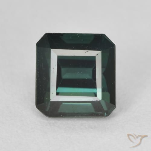 1.43ct 天然 蓝绿色 碧玺, 祖母绿式切割, VS