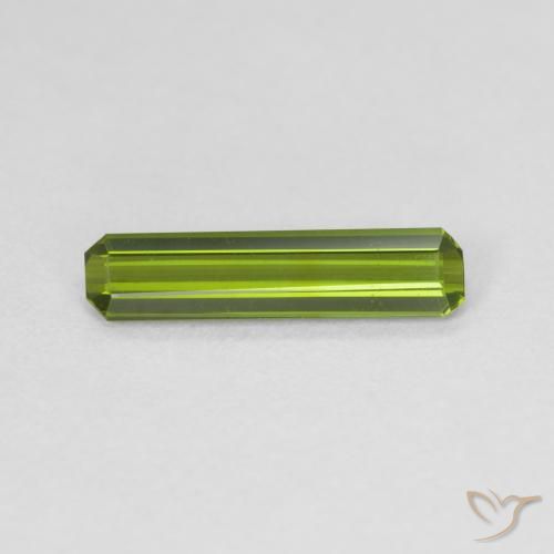 0.86ct 天然 中绿色 碧玺, 祖母绿式切割, VVS-VS