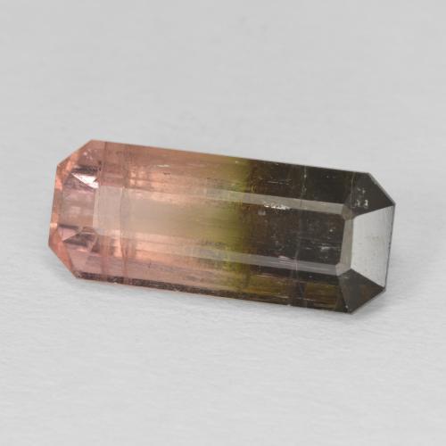 5.84克拉天然碧玺，八边形，SI