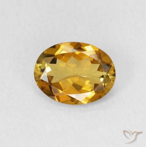 1.09ct 天然 Medium Dark-Brown 碧玺, 椭圆形, VS
