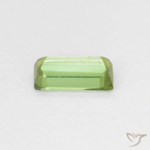 0.60克拉天然碧玺，狭长方形，VVS-VS