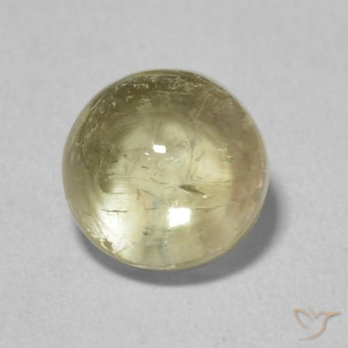 1.86ct 天然 黄金色 碧玺, 圆形的, 透明