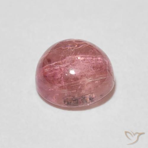 1.27克拉天然碧玺，圆形的，透明