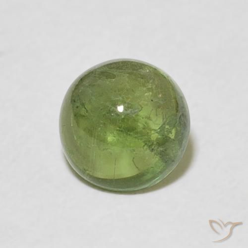 1.03克拉天然碧玺，圆形的，透明