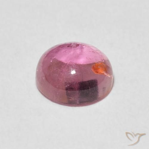 0.99克拉天然碧玺，圆形的，透明
