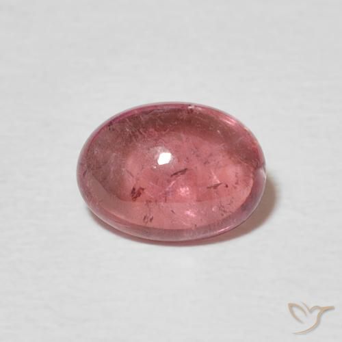 1.33ct 天然 紫红色 碧玺, 椭圆形, 透明