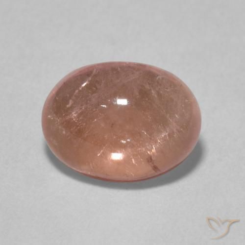 1.43ct 天然 鲑肉粉色 碧玺, 椭圆形, 透明