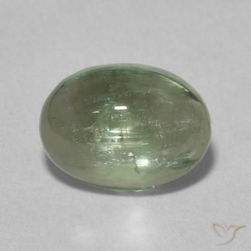 1.39ct 天然 Medium Light-Green 碧玺, 椭圆形, 透明