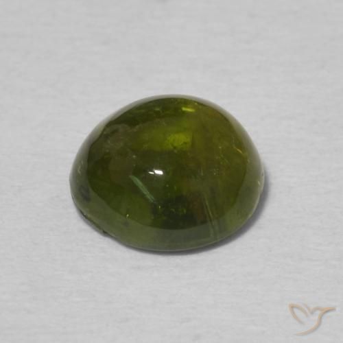 0.95克拉天然碧玺，圆形的，透明