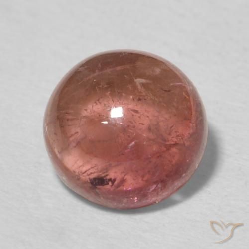 1.57ct 天然 中粉红色 碧玺, 圆形的, 透明
