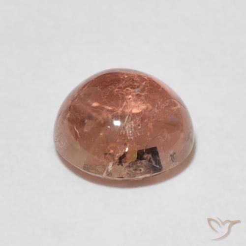 1.60克拉天然碧玺，圆形的，透明
