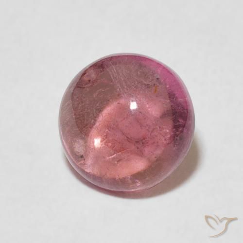 1.60克拉天然碧玺，圆形的，透明