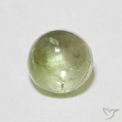 0.88克拉天然碧玺，圆形的，透明