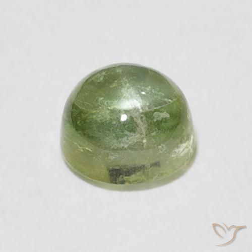 0.88克拉天然碧玺，圆形的，透明