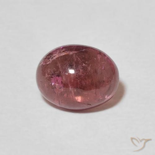 1.29ct 天然 紫樱桃红 碧玺, 椭圆形, 透明