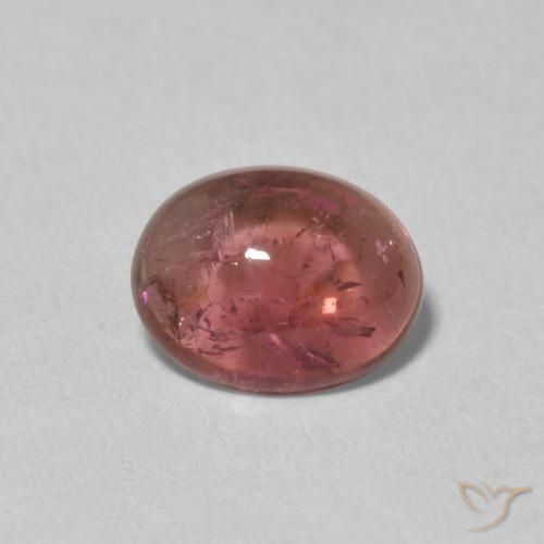 1.60ct 天然 深红色 碧玺, 椭圆形, 透明