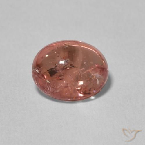 1.98ct 天然 深粉色 碧玺, 椭圆形, 透明